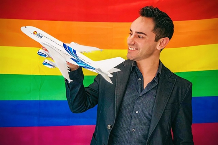 El fundador de Rainbow Gay Tours, Eloi Morte.